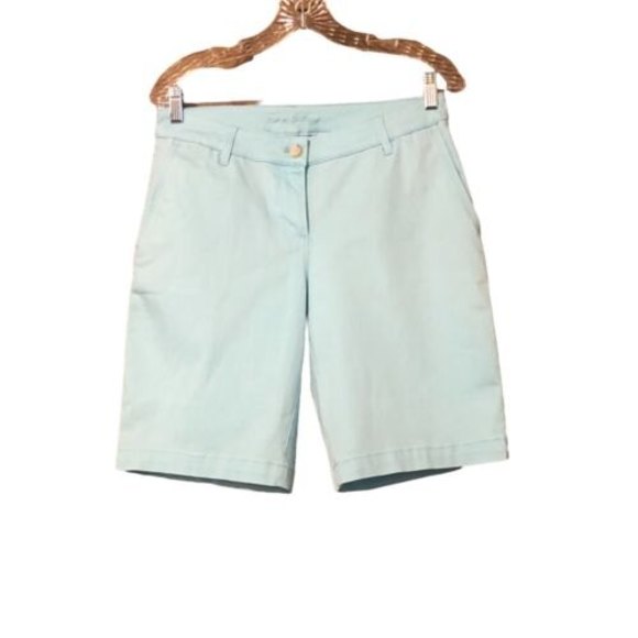 Tommy Bahama Pants - Tommy Bahama Women's Boracay 10-Inch Bermuda Shorts, Blue aqua mist size 6